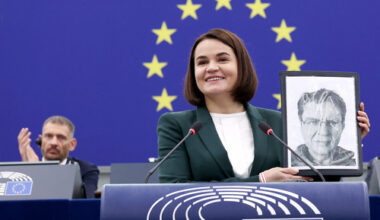 EU: Sakharov Prize awarded to jailed journalists in Belarus and Georgia