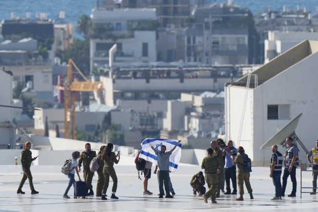 Nimrod Cohen, an Israeli hostage released from the Gaza Strip,...