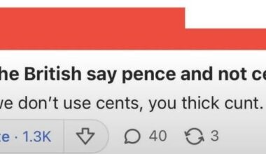 A very British answer 😂