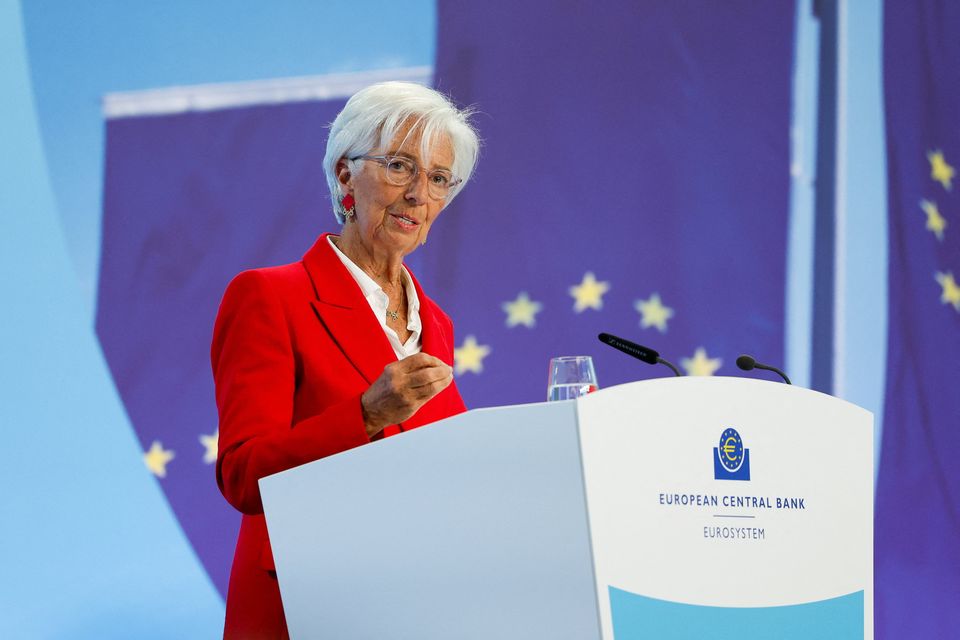 European Central Bank president Christine Lagarde. Photo: Reuters
