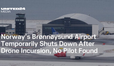 Norway’s Brønnøysund Airport Temporarily Shuts Down After Drone Incursion, No Pilot Found — UNITED24 Media