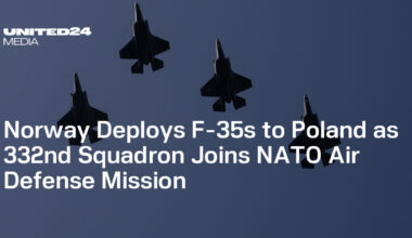 Norway Deploys F-35s to Poland as 332nd Squadron Joins NATO Air Defense Mission — UNITED24 Media