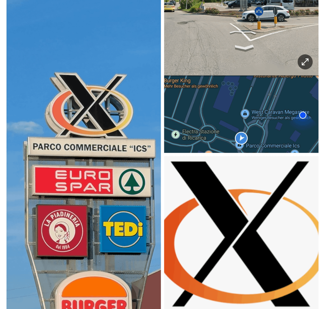 Questo centro commerciale ha come logo quello di un software Linux