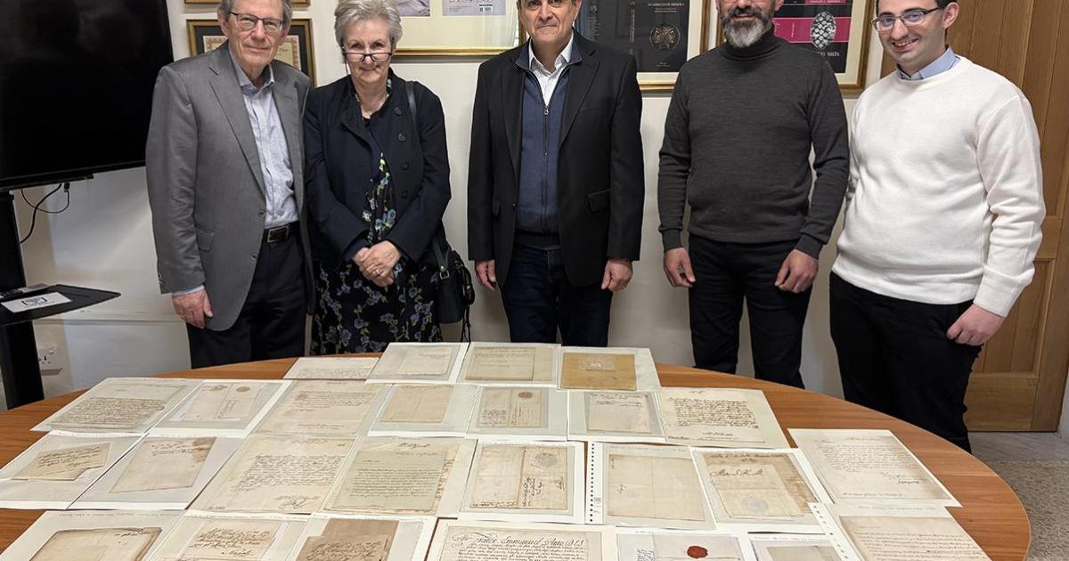 the Order of St John in Malta through its letters