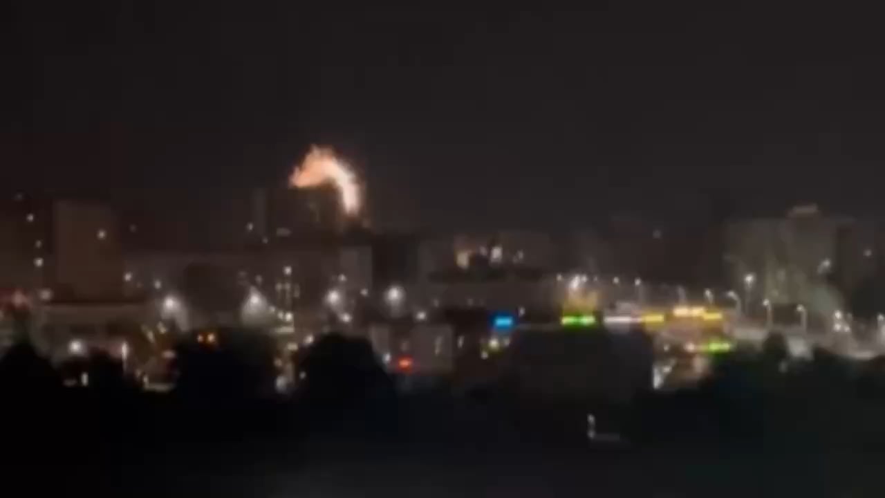 Russian Pantsir-S1 SAM system hit a multi-story building in Stary Oskol, Belgorod region, while attempting to intercept a Ukrainian UAV