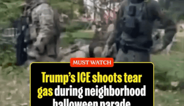 Families should be able to enjoy a Halloween parade without fear of being terrorized by ICE—but this is Trump's America.