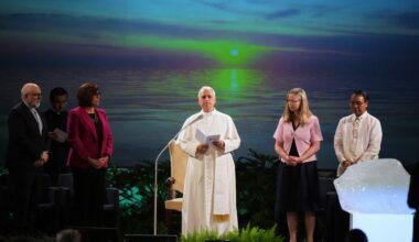 Pope Leo calls for global action to tackle climate change