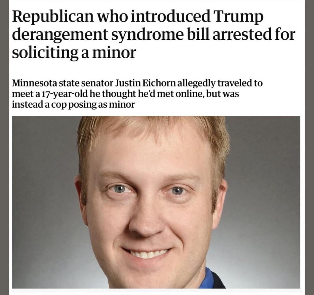 Dear MAGAT Republicans, Stop preaching “family values” when your headlines read like FBI case files. If you can’t live your own sermons, don’t lecture the rest of us.