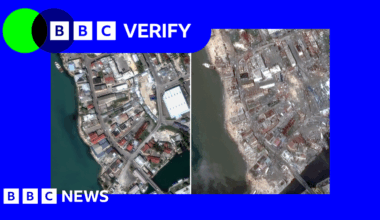 Satellite images reveal hurricane devastation in Jamaica