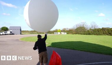 Camborne balloon launches 'new way' to track space weather