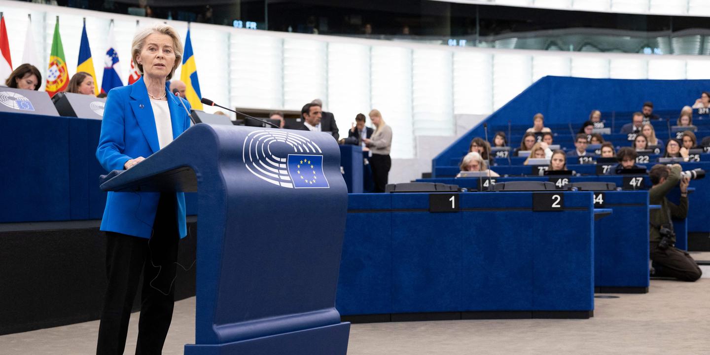 l’Europe « doit répondre » à la « guerre hybride » menée par la Russie, estime la présidente de la Commission européenne