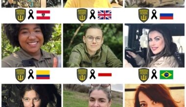 Just SOME of the INTERNATIONAL HEROIC LADIES, Military, Medic, Humanitarian, who came to Ukraine, for Ukraine! They are All an Inspiration and a True Example of BRAVERY, COURAGE, AWARENESS AND COMMITMENT TO THE SENSE OF PATRIOTISM, even if it is Not Their Country.
