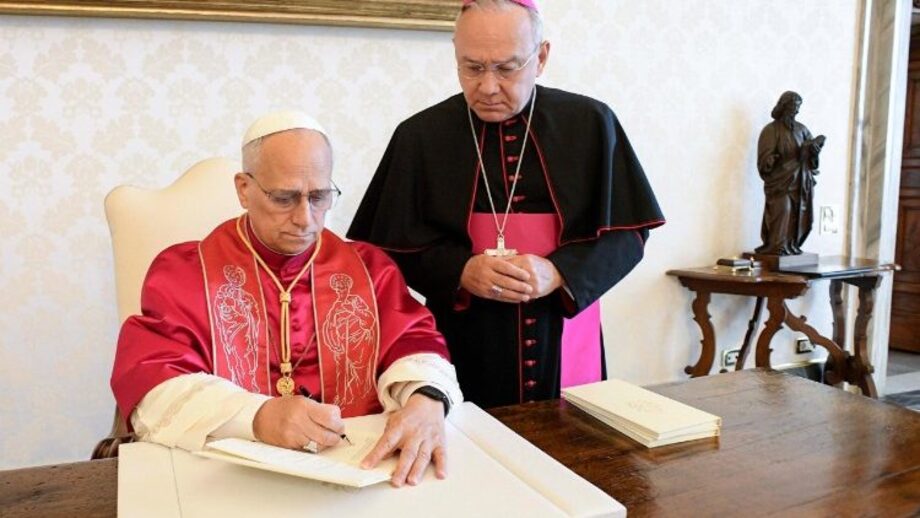 Leo XIV signs "Dilexi te," his first Apostolic Exhortation