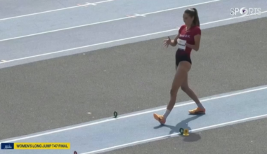 Bjørk Nørremark vinder bronze ved VM i paraatletik i New Delhi med et spring på 5,84m