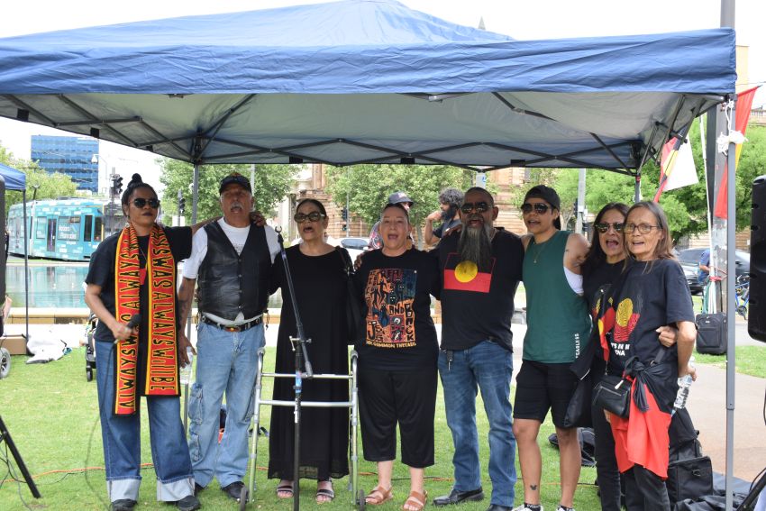 anti racist rally in adelaide 