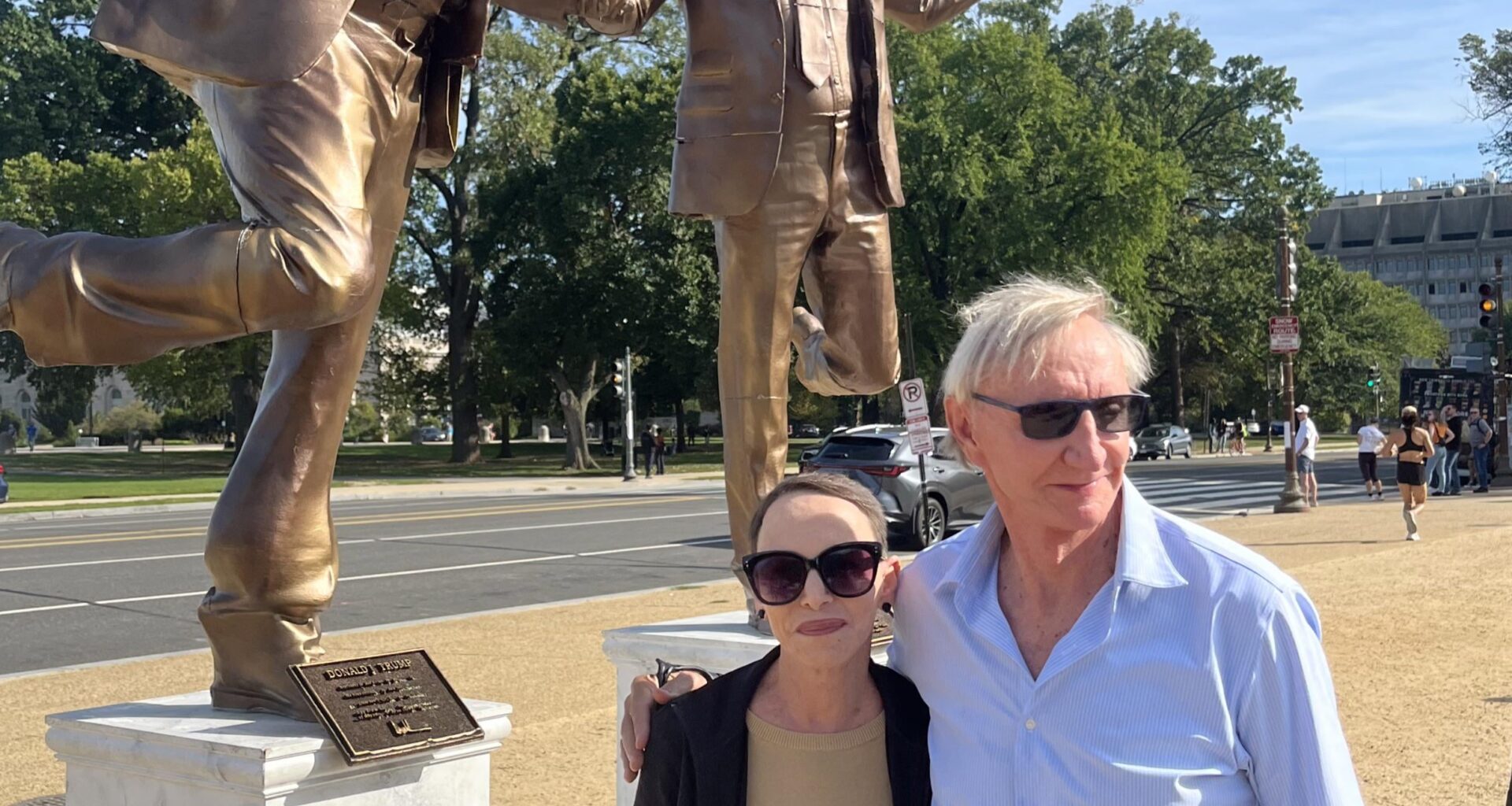 Donald and Jeffrey Return to National Mall