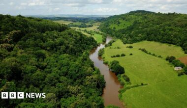 Thousands join biggest-ever UK environmental lawsuit over "extensive and widespread pollution" in three rivers - the Wye, Lugg and Usk