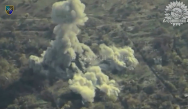 Ukrainian aviation struck the position of Russian UAV operators in the southern direction of the frontline. 17.10.2025