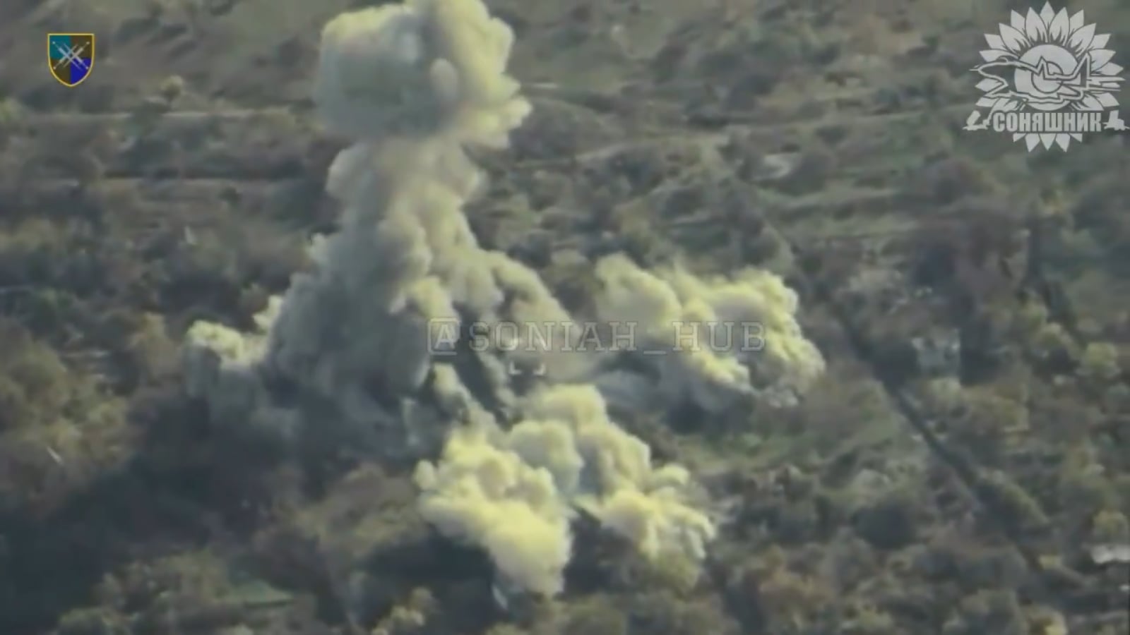 Ukrainian aviation struck the position of Russian UAV operators in the southern direction of the frontline. 17.10.2025