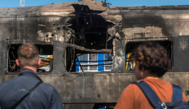 Russia intensifies attacks on Ukraine's trains in 'battle for the railways'