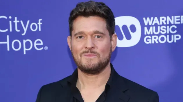 Michael Bublé attends City Of Hope's 2025 Spirit Of Life Gala at Pacific Design Center, West Hollywood, California, October, 2025 (Robin L Marshall/Getty Images)