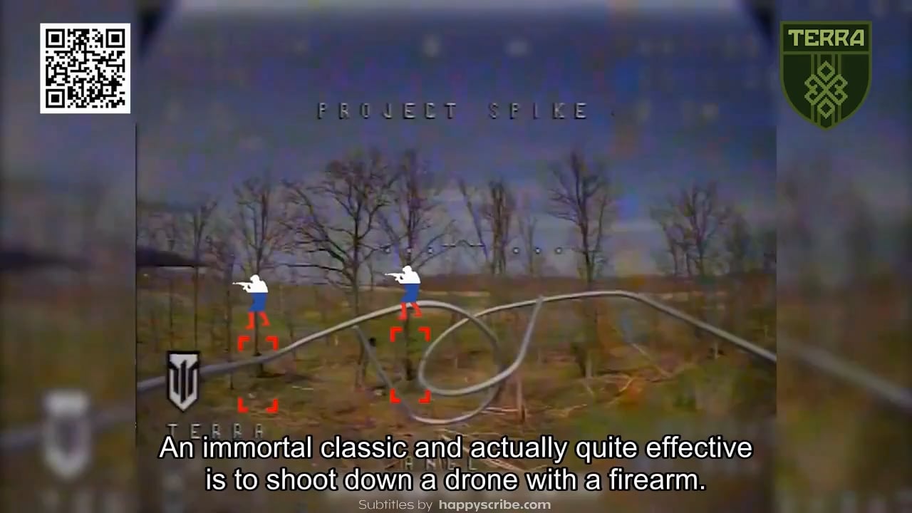 Commander of the Ukrainian Terra group, call sign  Abullah, explains various tactics employed by russian troops  to evade  FPV drones