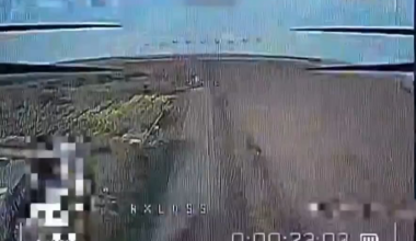 Russians  published a video of their drone attack on a UN humanitarian convoy in the Kherson region