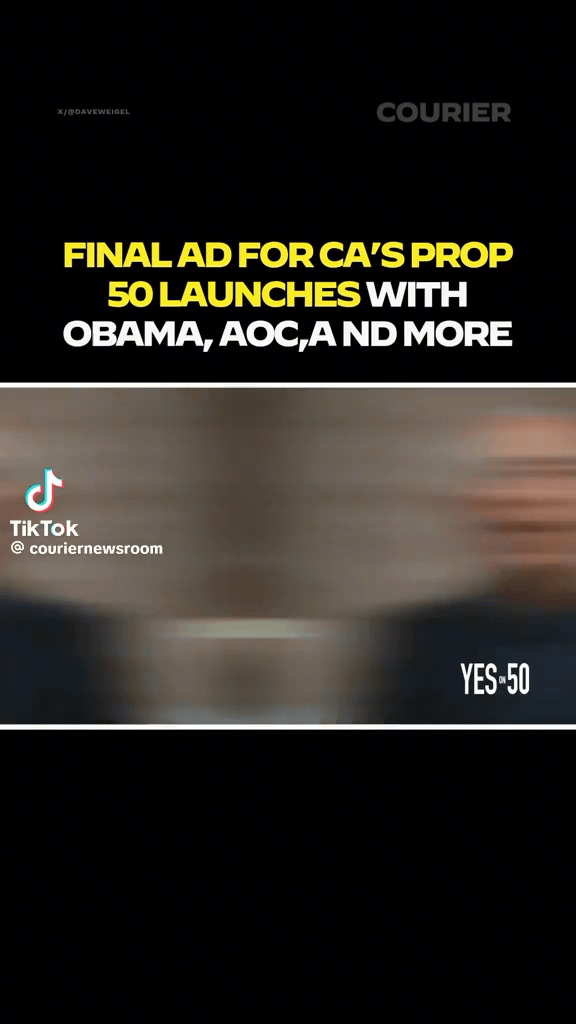 A YES vote on Prop 50 defends democracy.