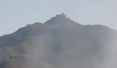 Afghan Ashraf Sar Post hit by Pakistani Artillery.
