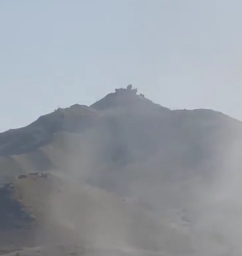 Afghan Ashraf Sar Post hit by Pakistani Artillery.