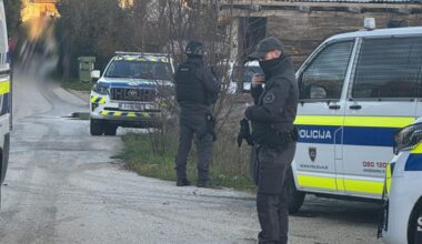 Streljanje v Žabjaku - policija zavarovala sledi in predmete