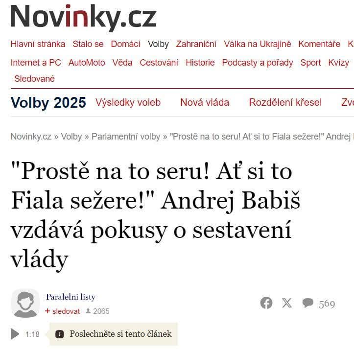 Kdy si myslíte, že se na Novinkách objeví tahle zpráva?