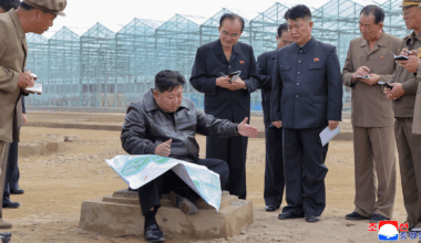 Kim Jong Un inspects Sinuiju greenhouse farm again ahead of 9th Party Congress