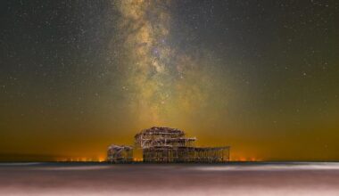 Milky Way over the West Pier - Shortlisted in the British Photography Awards 2025 ✨