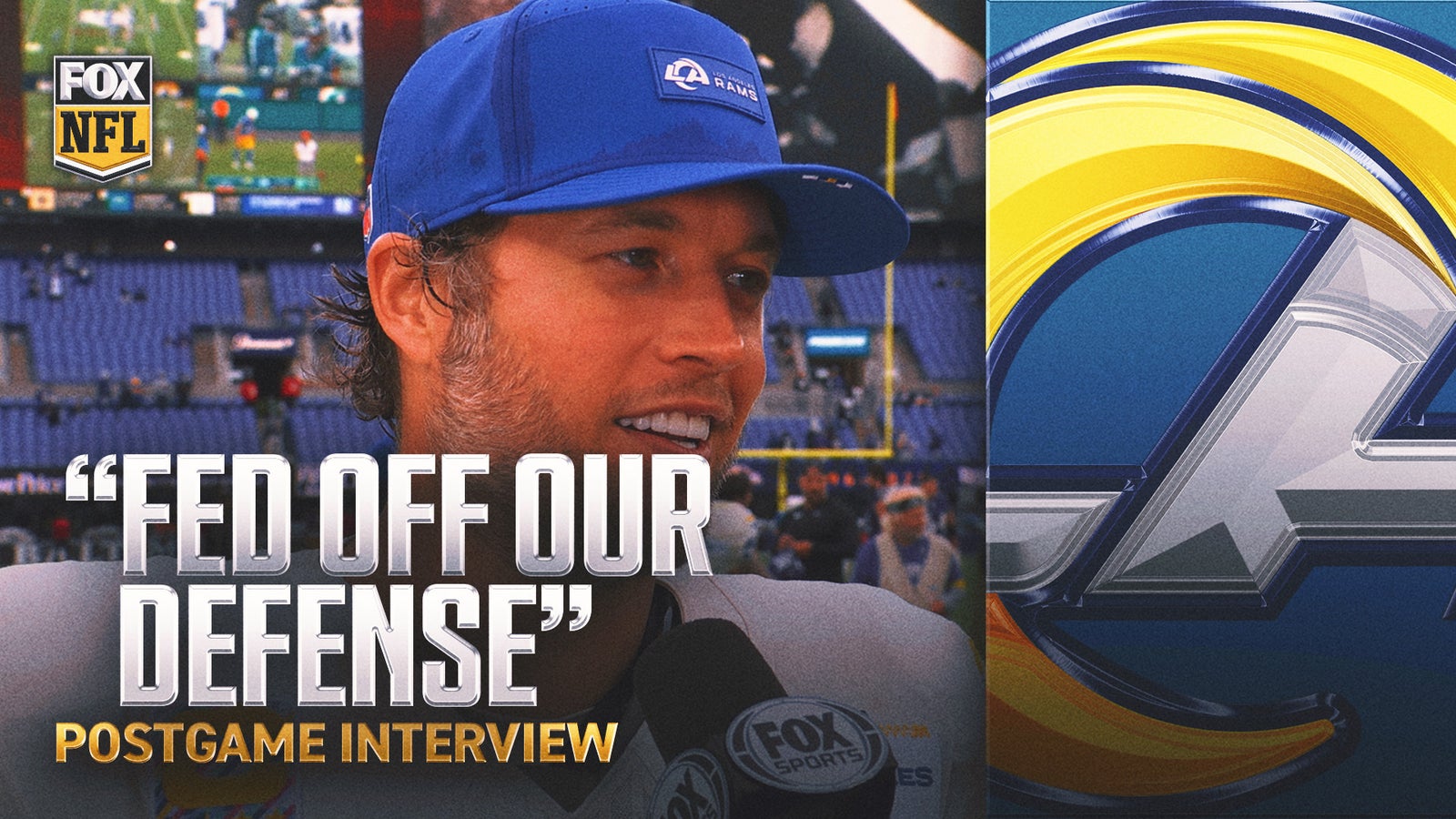 "Found a way to win" — Matthew Stafford on Rams' gritty win over Ravens