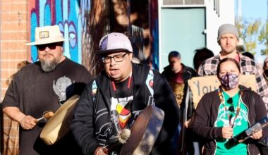 Tacoma protest against liquid natural gas facility. 