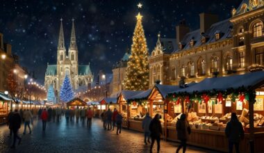 European christmas flights