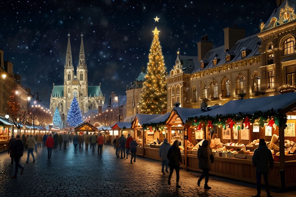 European christmas flights