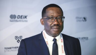 Dele Kelvin Oye, co-chair of the Foreign Economic Relations Board (DEIK) Türkiye-Nigeria Business Council, spoke to an Anadolu Agency correspondent on 20 Oct. 2025. (AA Photo)