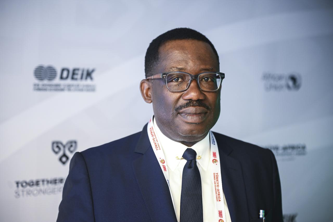 Dele Kelvin Oye, co-chair of the Foreign Economic Relations Board (DEIK) Türkiye-Nigeria Business Council, spoke to an Anadolu Agency correspondent on 20 Oct. 2025. (AA Photo)
