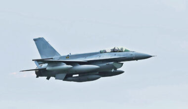 First Bulgarian F-16 Reports Fuel Leak