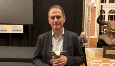 Bulgaria's Christo Grozev receives European Journalist of the Year award at PRIX EUROPA festival