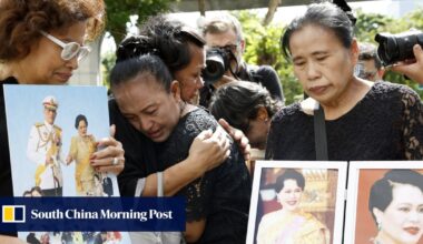 Thailand mourns Queen Sirikit as year-long royal funeral begins