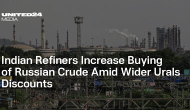 Indian Refiners Increase Buying of Russian Crude Amid Wider Urals Discounts — UNITED24 Media