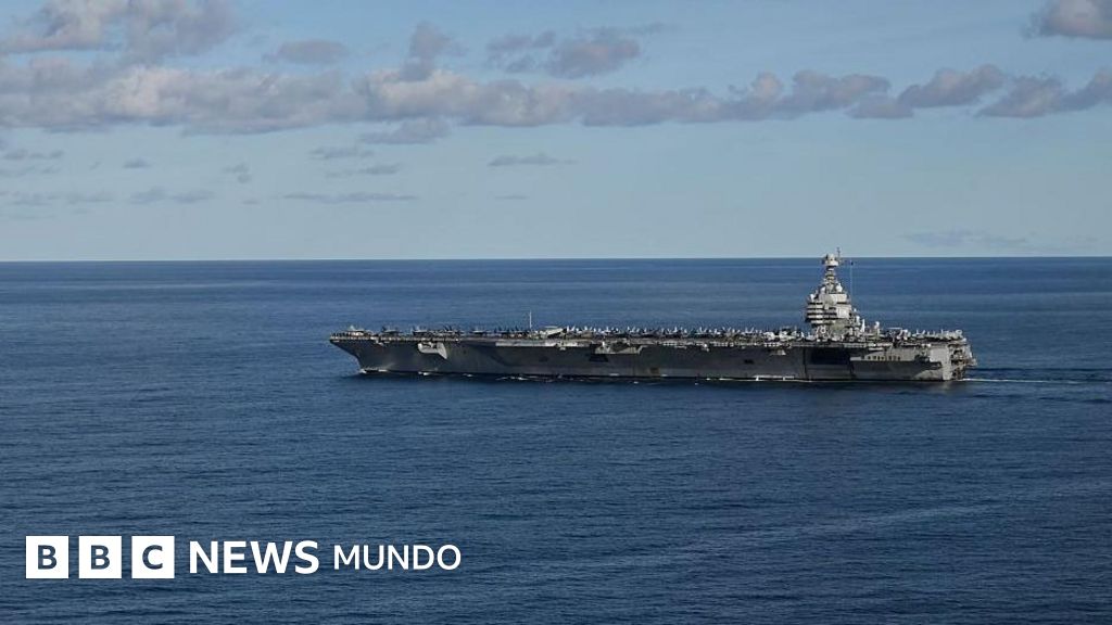 EE.UU. ordena desplegar en el Caribe el buque de guerra más grande del mundo y eleva la presencia militar en la región