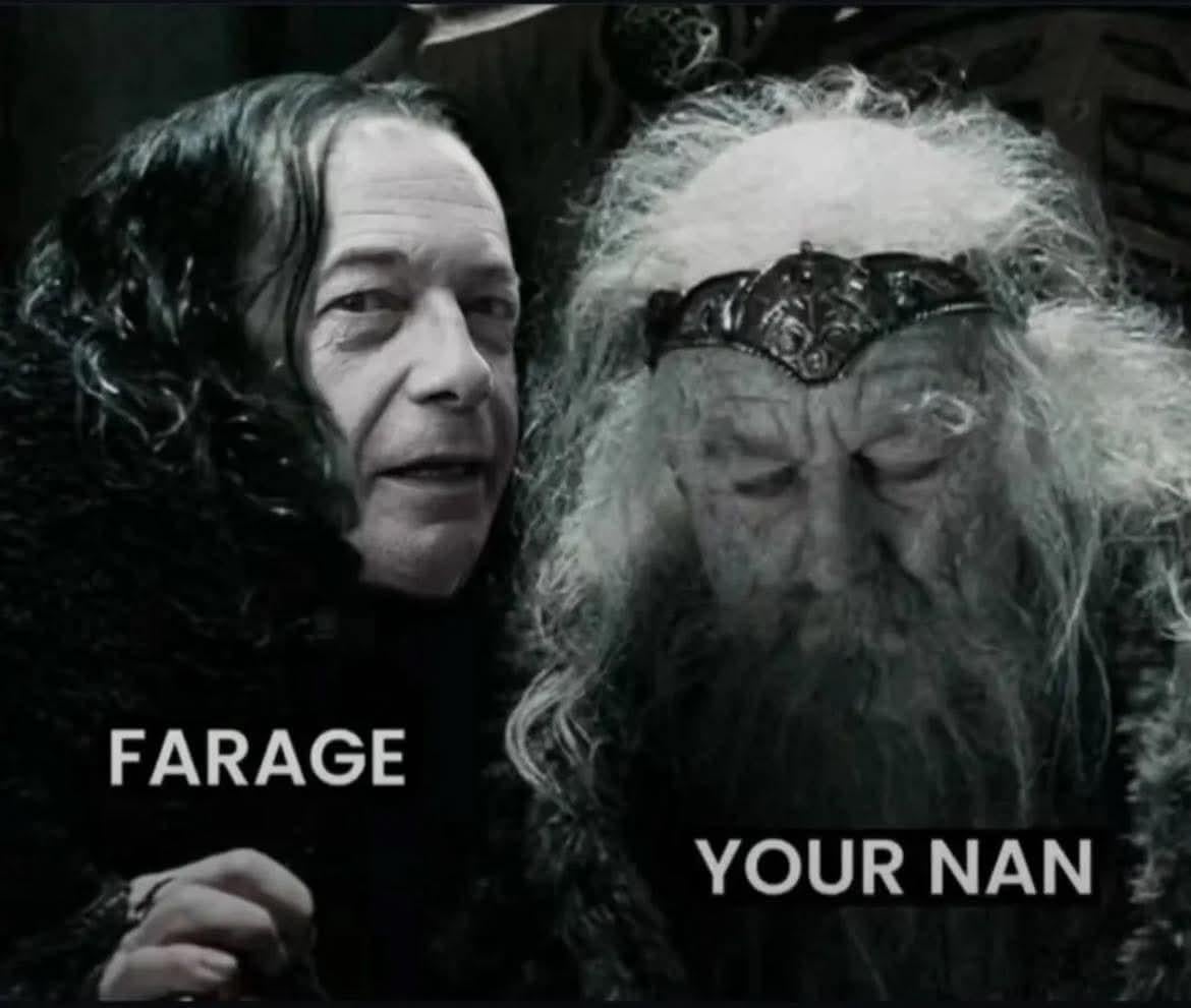 The wise speak only of what they know, Nigel son of Guy Justus Oscar Farage. A witless worm you have become. Therefore be silent, and keep your forked tongue behind your teeth