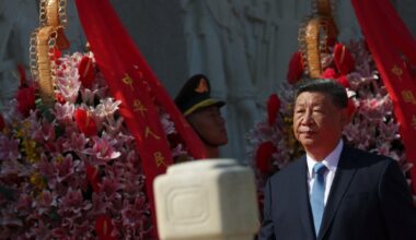 President Xi of China warns against Taiwan independence in his National Day speech