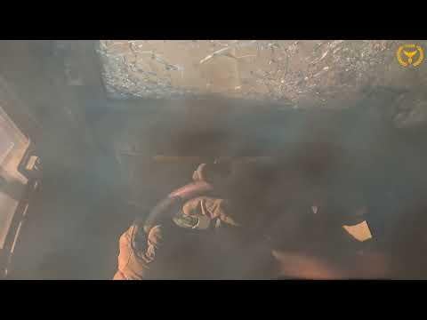 Ukrainian POV of the Humvee driver evacuating his comrades and a dog. (The dog survived)
