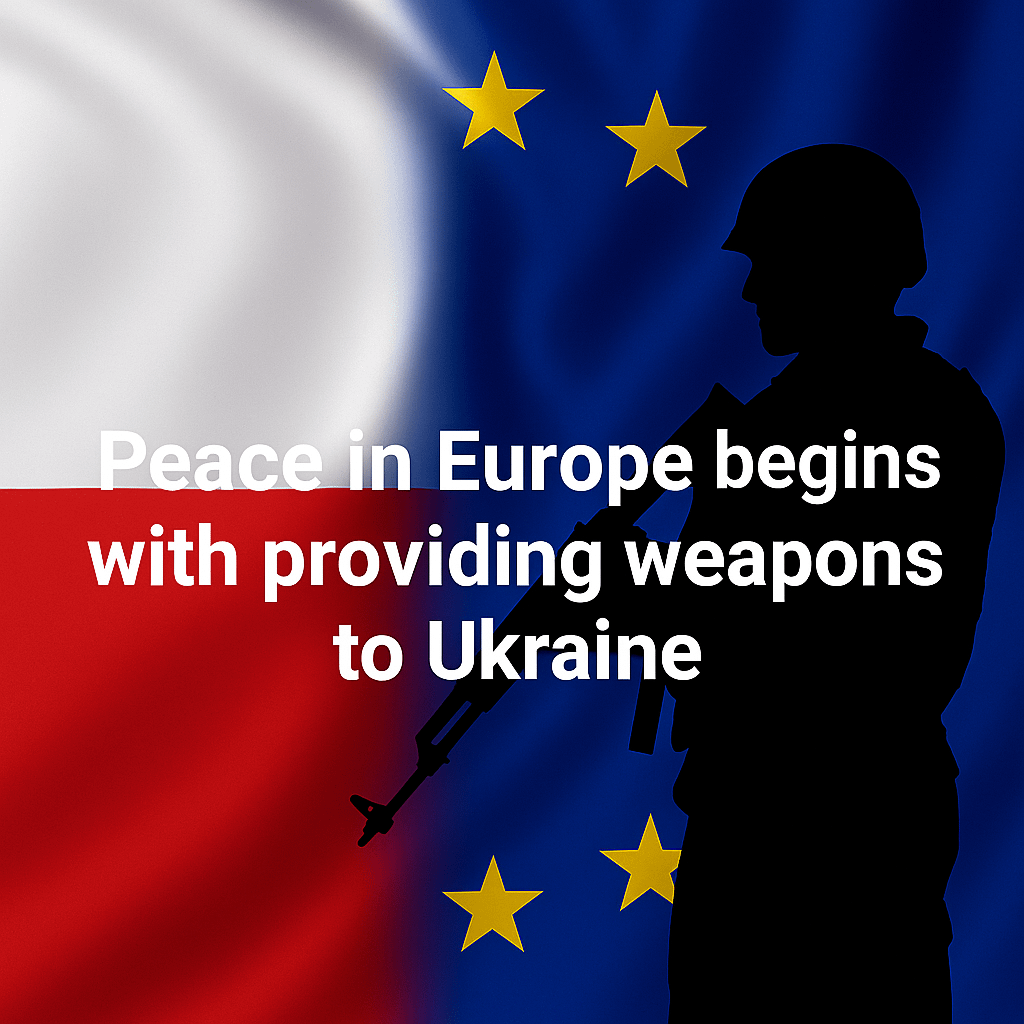 Poland is strengthening its defenses and preparing its citizens for a possible war by conducting military training courses. But the real defense of Europe begins in Ukraine. In order to avoid fighting on their own territories, partners must strengthen their military support for Ukraine now.
