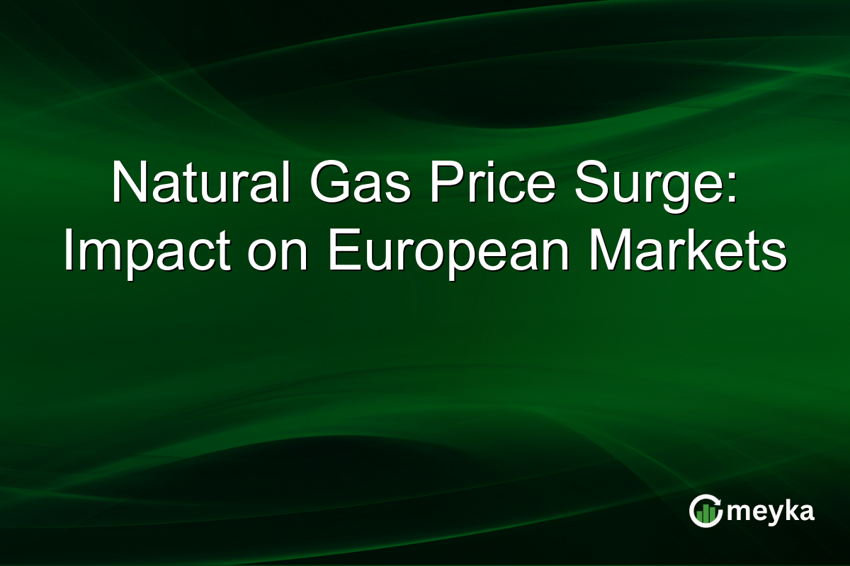 Natural Gas Price Surge: Impact on European Markets